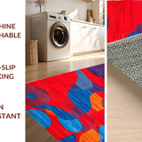 Artful Quirky Textured Arrangement(Red)