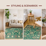 Artful Whimsical Diamond Layout(Green)