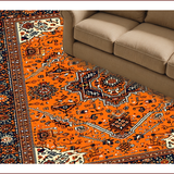 Boho Non Slip Playroom(Orange)