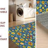 Artful Tropical Floral Arrangement(Blue)