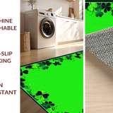 Bold Geometric Shamrock Aesthetics(Green)