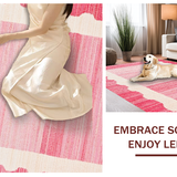 Contemporary Playful Edge Design(Pink)