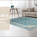 Elegant Intricate Floral Composition(Blue)