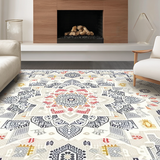 Luxurious Colorful Ogee Design(Beige)