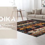 Stylish Monochrome Ethnic Design(Black)