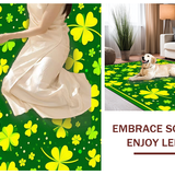 Playful Retro Shamrock Graphics(Green)