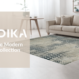 Artful Distressed Ogee Composition(Gray)