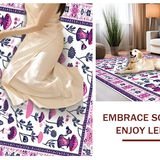 Rustic Earthy Floral(White)
