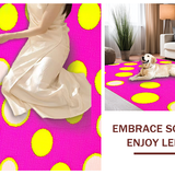 Vibrant Cartoon Circular Aesthetic(Pink)