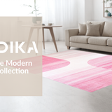 Minimalist Light Pink Brushstroke Motif(Pink)