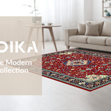 Sophisticated Floral Patchwork Arrangement(Red)