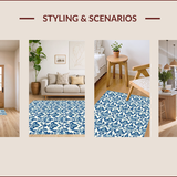 Coastal Floral Kitchen(Blue)
