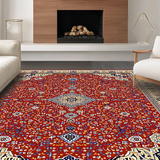 Chic Minimalist Diamond Motif(Red)