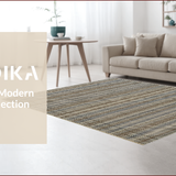Modern Abstract Non Slip Area(Beige)