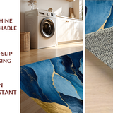 Luxurious Textured Blue Gradient(Blue)