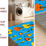 Fun Musical Themed Design Element(Blue)