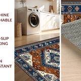 Artful Tiled Geometric Arrangement(Brown)