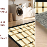 Elegant Neutral Toned Checkerboard(Beige)