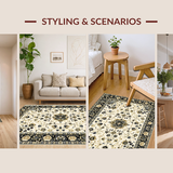 Vibrant Eclectic Nature Inspired Design(Beige)