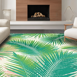 Tropical Leafy Elegance Aesthetic(Green)