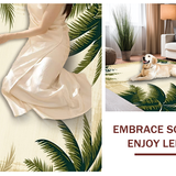 Luxurious Nature Inspired Circle(Beige)