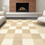 Elegant Creamy Geometric Texture(Beige)