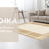Modern Light Brown Striped Look(Beige)