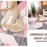 Vibrant Abstract Triangle Aesthetic(Pink)