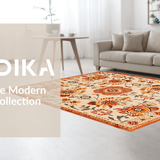 Sophisticated Multicolor Curved Design(Beige)