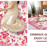 Contemporary Floral Geometry(White)