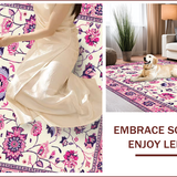Folk Art Inspired Floral Elegance(Ivory)