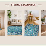 Rustic Coastal Trellis Design(Blue)