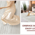 Ultra Soft Area Rug, Non Slip, Stain Resistant, Washable Area Rugs for Living Room, Bedroom, Contemporary Grey Wool Living Room Rug(Gray) - ODIKA