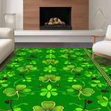 Modern Minimalist Clovers Arrangement(Green)