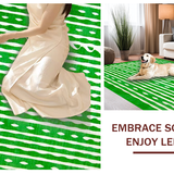Lively Contemporary Scallop Design(Green)