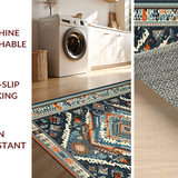 Classic Diamond Patterned Elegance(Blue)