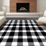 Sophisticated Abstract Tiled Appearance(Black)