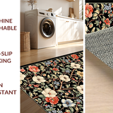 Artistic Abstract Floral Aesthetic(Black)