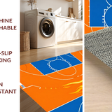Vibrant Orange Court Theme(Blue)