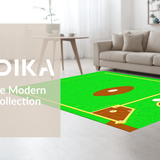 Youthful Colorful Baseball Design(Green)