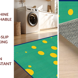 Charming Vibrant Spot Design Ensemble(Blue)