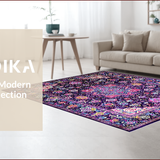 Rustic Boho Tiled(Purple)