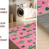Modern Tropical Greenery Design(Pink)
