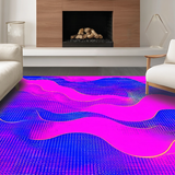 Electric Contemporary Color Burst(Pink)