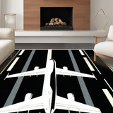 Modern Racing Runway Visual(Black)