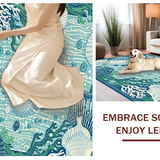 Elegant Oceanic Coral Arrangement(Blue)