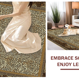 Contemporary Chic Leopard Motif(Beige)