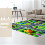 Highway Design Kids Imaginative Play(Green)
