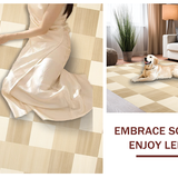 Elegant Creamy Geometric Texture(Beige)