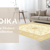 Stylish Vintage Abstract Elements(Ivory)